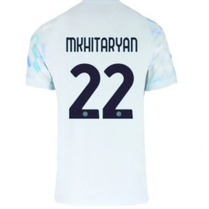 Koszulka piłkarska Inter Milan Henrikh Mkhitaryan #22 Koszulka Wyjazdowej 2025-26 Krótki Rękaw