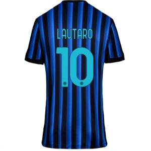 Koszulka piłkarska Inter Milan Lautaro Martinez #10 Koszulka Podstawowej damskie 2025-26 Krótki Rękaw