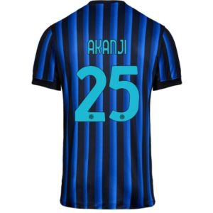 Koszulka piłkarska Inter Milan Manuel Akanji #25 Koszulka Podstawowej 2025-26 Krótki Rękaw