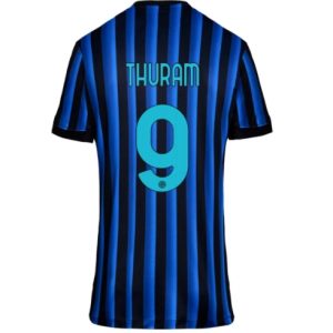 Koszulka piłkarska Inter Milan Marcus Thuram #9 Koszulka Podstawowej damskie 2025-26 Krótki Rękaw