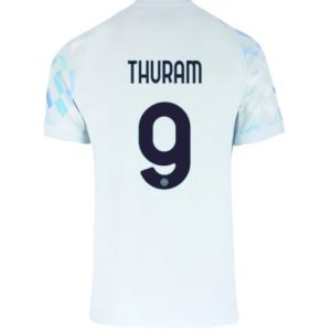 Koszulka piłkarska Inter Milan Marcus Thuram #9 Koszulka Wyjazdowej 2025-26 Krótki Rękaw
