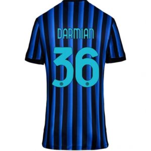 Koszulka piłkarska Inter Milan Matteo Darmian #36 Koszulka Podstawowej damskie 2025-26 Krótki Rękaw