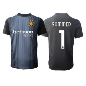 Koszulka piłkarska Inter Milan Yann Sommer #1 Bramkarskie Koszulka Podstawowej 2025-26 Krótki Rękaw