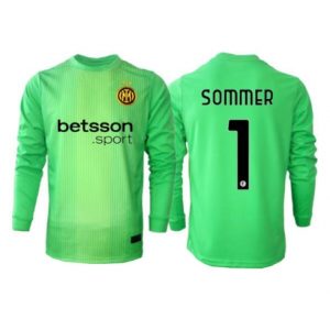 Koszulka piłkarska Inter Milan Yann Sommer #1 Bramkarskie Koszulka Trzeciej 2025-26 Długi Rękaw