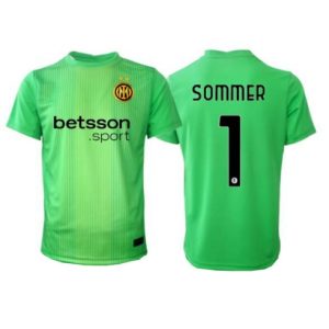 Koszulka piłkarska Inter Milan Yann Sommer #1 Bramkarskie Koszulka Trzeciej 2025-26 Krótki Rękaw
