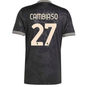 Koszulka piłkarska Juventus Andrea Cambiaso #27 Koszulka Trzeciej 2025-26 Krótki Rękaw