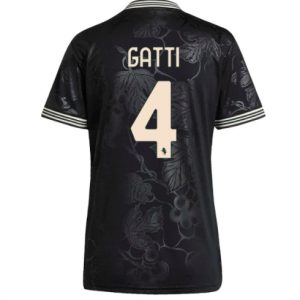 Koszulka piłkarska Juventus Federico Gatti #4 Koszulka Trzeciej damskie 2025-26 Krótki Rękaw