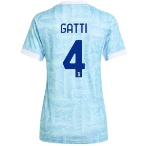 Koszulka piłkarska Juventus Federico Gatti #4 Koszulka Wyjazdowej damskie 2025-26 Krótki Rękaw