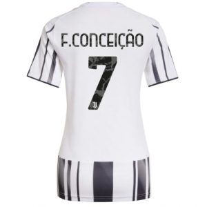 Koszulka piłkarska Juventus Francisco Conceicao #7 Koszulka Podstawowej damskie 2025-26 Krótki Rękaw