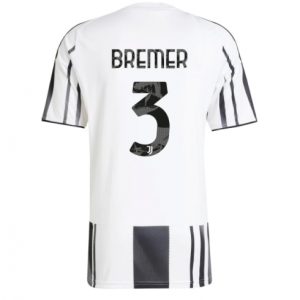 Koszulka piłkarska Juventus Gleison Bremer #3 Koszulka Podstawowej 2025-26 Krótki Rękaw Koszulka piłkarska Juventus Gleison Bremer #3 Koszulka Podstawowej 2025-26 Krótki Rękaw