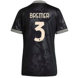 Koszulka piłkarska Juventus Gleison Bremer #3 Koszulka Trzeciej damskie 2025-26 Krótki Rękaw