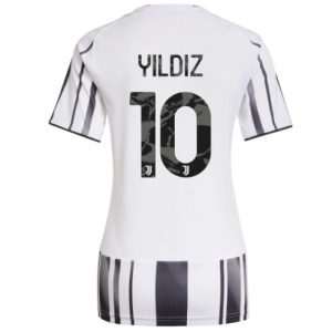 Koszulka piłkarska Juventus Kenan Yildiz #10 Koszulka Podstawowej damskie 2025-26 Krótki Rękaw