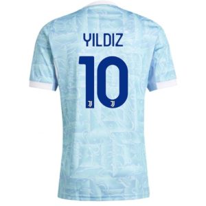Koszulka piłkarska Juventus Kenan Yildiz #10 Koszulka Wyjazdowej 2025-26 Krótki Rękaw