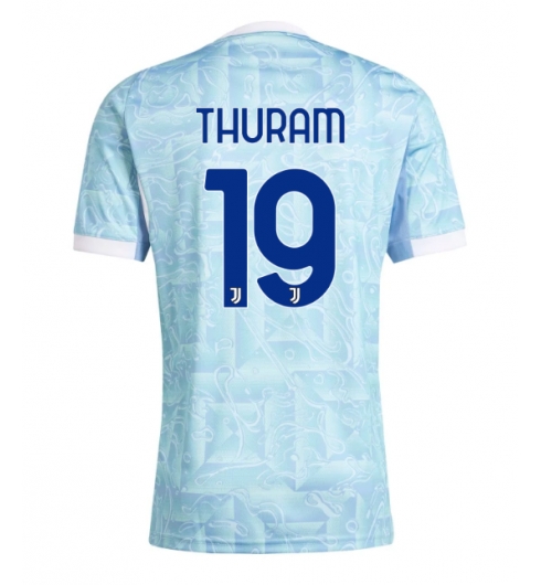 Koszulka piłkarska Juventus Khephren Thuram #19 Koszulka Wyjazdowej 2025-26 Krótki Rękaw Koszulka piłkarska Juventus Khephren Thuram #19 Koszulka Wyjazdowej 2025-26 Krótki Rękaw