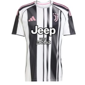 Koszulka piłkarska Juventus Koszulka Podstawowej 2025-26 Krótki Rękaw