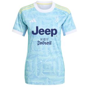 Koszulka piłkarska Juventus Koszulka Wyjazdowej damskie 2025-26 Krótki Rękaw