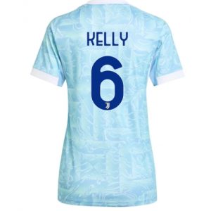 Koszulka piłkarska Juventus Lloyd Kelly #6 Koszulka Wyjazdowej damskie 2025-26 Krótki Rękaw