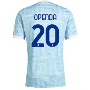 Koszulka piłkarska Juventus Lois Openda #20 Koszulka Wyjazdowej 2025-26 Krótki Rękaw