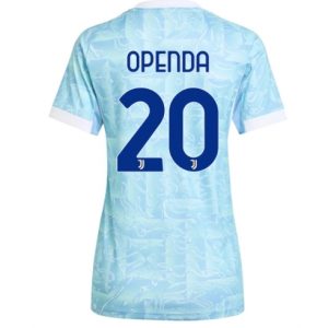 Koszulka piłkarska Juventus Lois Openda #20 Koszulka Wyjazdowej damskie 2025-26 Krótki Rękaw