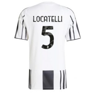 Koszulka piłkarska Juventus Manuel Locatelli #5 Koszulka Podstawowej 2025-26 Krótki Rękaw Koszulka piłkarska Juventus Manuel Locatelli #5 Koszulka Podstawowej 2025-26 Krótki Rękaw