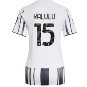 Koszulka piłkarska Juventus Pierre Kalulu #15 Koszulka Podstawowej damskie 2025-26 Krótki Rękaw