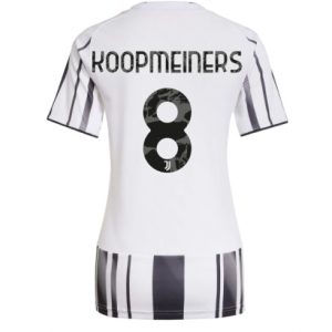 Koszulka piłkarska Juventus Teun Koopmeiners #8 Koszulka Podstawowej damskie 2025-26 Krótki Rękaw