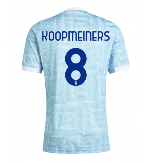 Koszulka piłkarska Juventus Teun Koopmeiners #8 Koszulka Wyjazdowej 2025-26 Krótki Rękaw Koszulka piłkarska Juventus Teun Koopmeiners #8 Koszulka Wyjazdowej 2025-26 Krótki Rękaw
