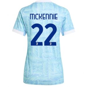 Koszulka piłkarska Juventus Weston McKennie #22 Koszulka Wyjazdowej damskie 2025-26 Krótki Rękaw