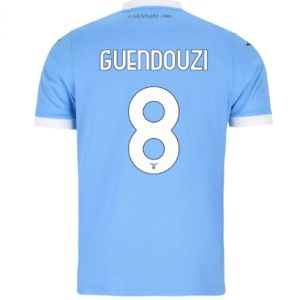 Koszulka piłkarska Lazio Matteo Guendouzi #8 Koszulka Podstawowej 2025-26 Krótki Rękaw Koszulka piłkarska Lazio Matteo Guendouzi #8 Koszulka Podstawowej 2025-26 Krótki Rękaw