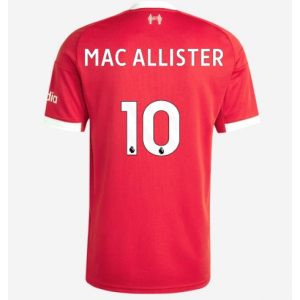 Koszulka piłkarska Liverpool Alexis Mac Allister #10 Koszulka Podstawowej 2025-26 Krótki Rękaw