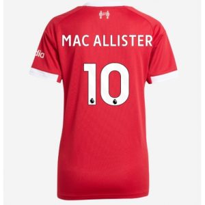 Koszulka piłkarska Liverpool Alexis Mac Allister #10 Koszulka Podstawowej damskie 2025-26 Krótki Rękaw