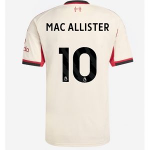 Koszulka piłkarska Liverpool Alexis Mac Allister #10 Koszulka Wyjazdowej 2025-26 Krótki Rękaw