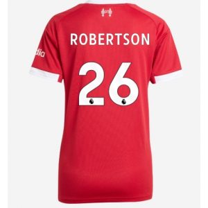 Koszulka piłkarska Liverpool Andrew Robertson #26 Koszulka Podstawowej damskie 2025-26 Krótki Rękaw