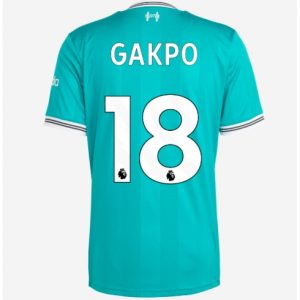 Koszulka piłkarska Liverpool Cody Gakpo #18 Koszulka Trzeciej 2025-26 Krótki Rękaw