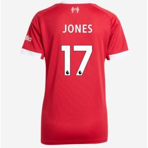 Koszulka piłkarska Liverpool Curtis Jones #17 Koszulka Podstawowej damskie 2025-26 Krótki Rękaw