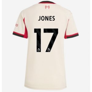 Koszulka piłkarska Liverpool Curtis Jones #17 Koszulka Wyjazdowej damskie 2025-26 Krótki Rękaw