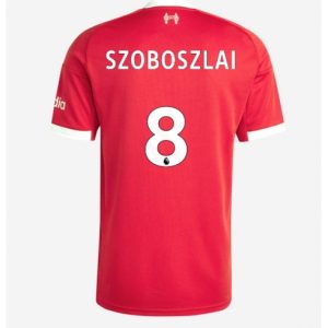 Koszulka piłkarska Liverpool Dominik Szoboszlai #8 Koszulka Podstawowej 2025-26 Krótki Rękaw