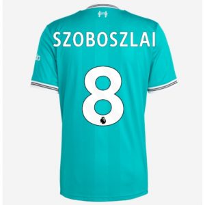Koszulka piłkarska Liverpool Dominik Szoboszlai #8 Koszulka Trzeciej 2025-26 Krótki Rękaw