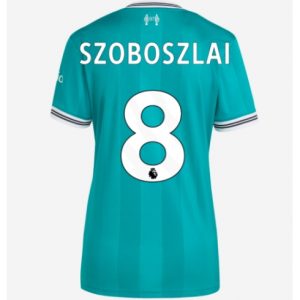 Koszulka piłkarska Liverpool Dominik Szoboszlai #8 Koszulka Trzeciej damskie 2025-26 Krótki Rękaw