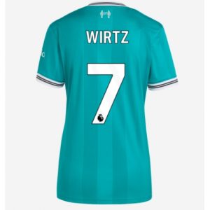 Koszulka piłkarska Liverpool Florian Wirtz #7 Koszulka Trzeciej damskie 2025-26 Krótki Rękaw