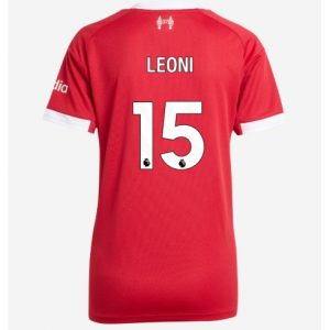 Koszulka piłkarska Liverpool Giovanni Leoni #15 Koszulka Podstawowej damskie 2025-26 Krótki Rękaw