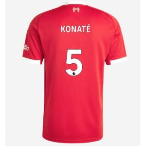 Koszulka piłkarska Liverpool Ibrahima Konate #5 Koszulka Podstawowej 2025-26 Krótki Rękaw