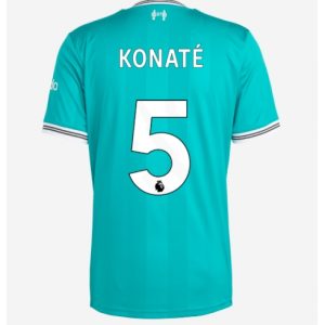 Koszulka piłkarska Liverpool Ibrahima Konate #5 Koszulka Trzeciej 2025-26 Krótki Rękaw