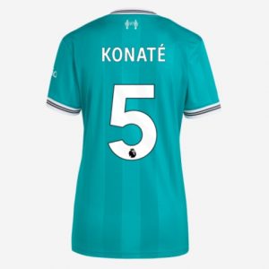 Koszulka piłkarska Liverpool Ibrahima Konate #5 Koszulka Trzeciej damskie 2025-26 Krótki Rękaw