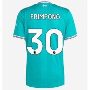 Koszulka piłkarska Liverpool Jeremie Frimpong #30 Koszulka Trzeciej 2025-26 Krótki Rękaw