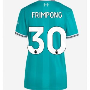 Koszulka piłkarska Liverpool Jeremie Frimpong #30 Koszulka Trzeciej damskie 2025-26 Krótki Rękaw