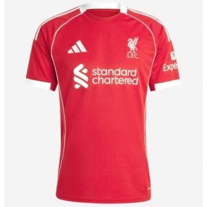 Koszulka piłkarska Liverpool Koszulka Podstawowej 2025-26 Krótki Rękaw
