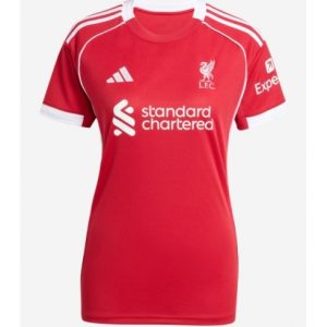 Koszulka piłkarska Liverpool Koszulka Podstawowej damskie 2025-26 Krótki Rękaw
