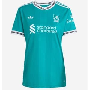 Koszulka piłkarska Liverpool Koszulka Trzeciej damskie 2025-26 Krótki Rękaw