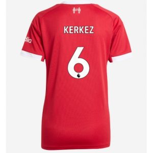Koszulka piłkarska Liverpool Milos Kerkez #6 Koszulka Podstawowej damskie 2025-26 Krótki Rękaw